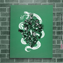 Load image into Gallery viewer, Daily_Deal_Shirts Posters / 4&quot;x6&quot; / Irish Green Snake Legacy
