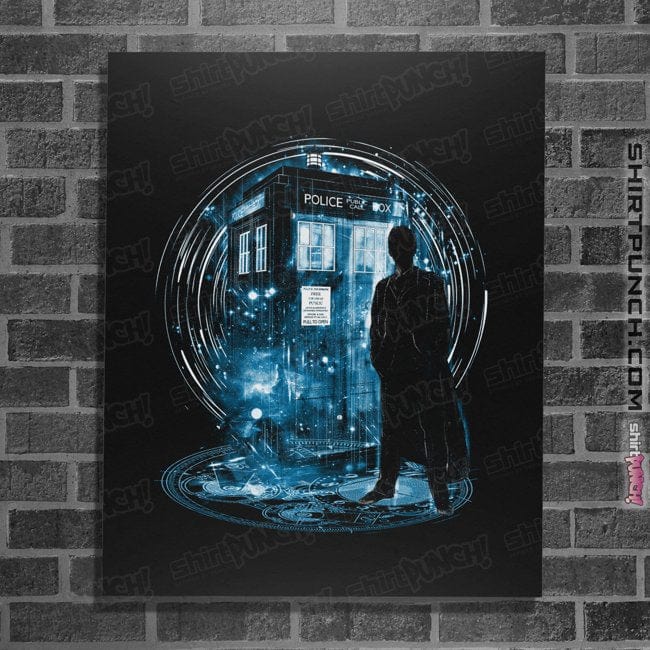 Daily_Deal_Shirts Posters / 4"x6" / Black 10th Storm