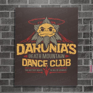 Shirts Posters / 4"x6" / Dark Chocolate Darunia's Death Mountain