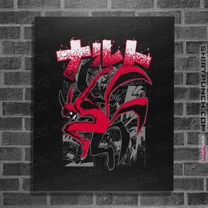 Shirts Posters / 4"x6" / Black Kyuubi