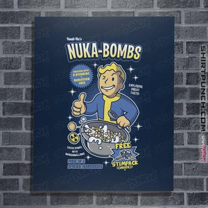 Shirts Posters / 4"x6" / Navy Nuka Bombs