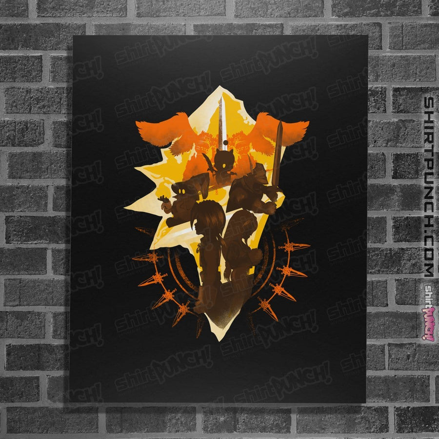 Shirts Posters / 4"x6" / Black Melodies Of IX