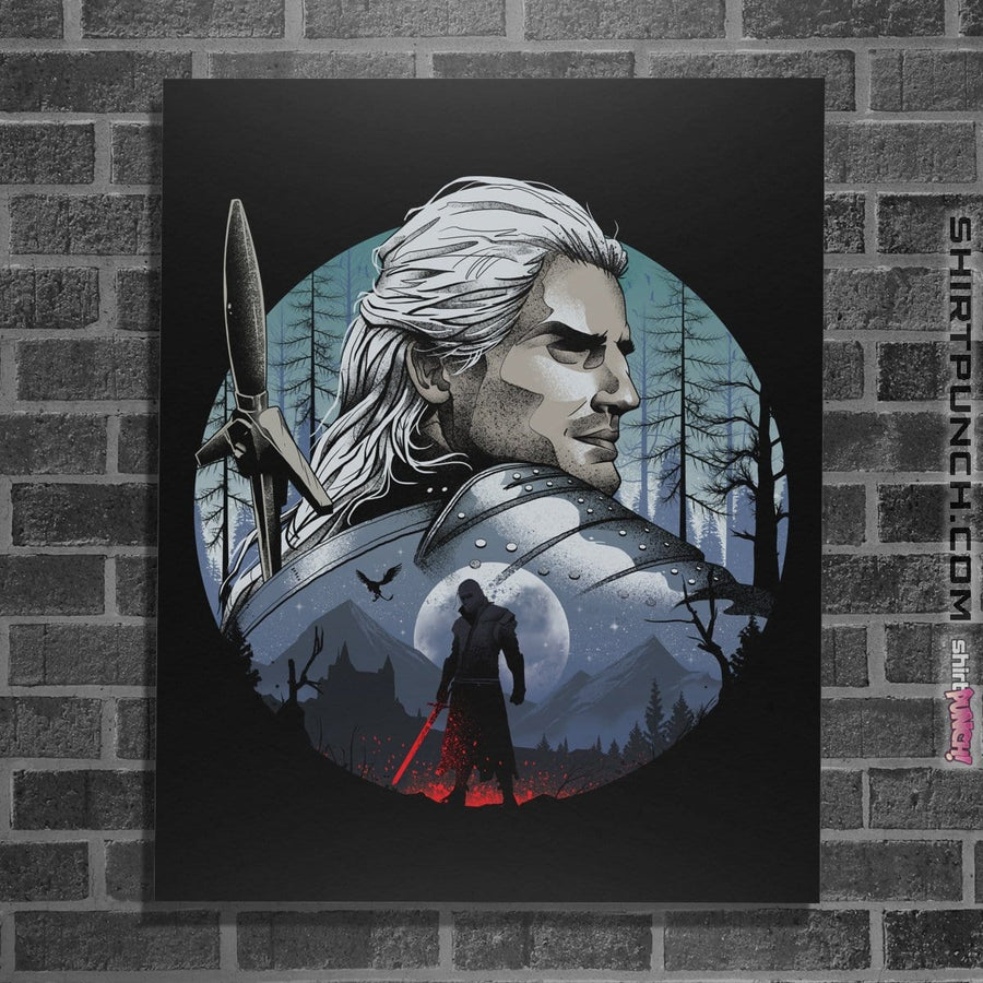 Shirts Posters / 4"x6" / Black The Monster Hunter