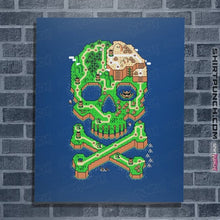 Load image into Gallery viewer, Secret_Shirts Posters / 4&quot;x6&quot; / Royal Blue The Jolly Plumber
