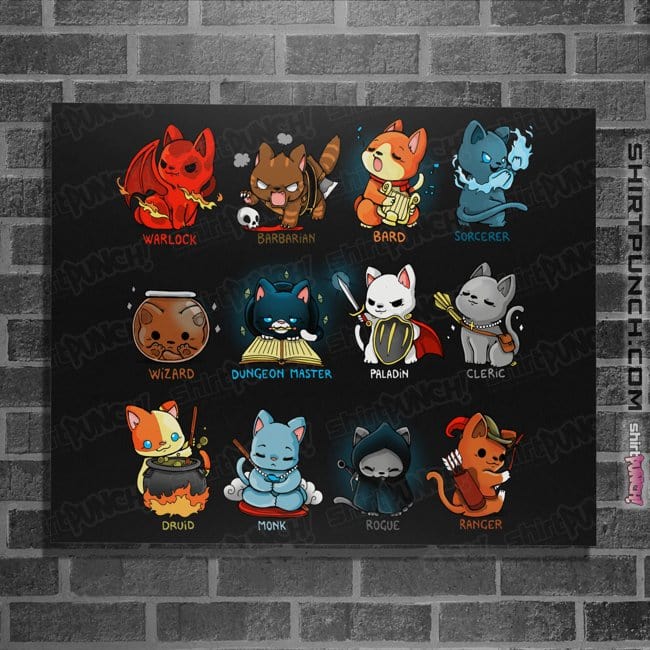 Daily_Deal_Shirts Posters / 4"x6" / Black Cat Roleplay