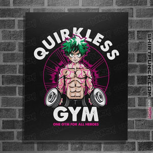 Shirts Posters / 4"x6" / Black Deku Gym