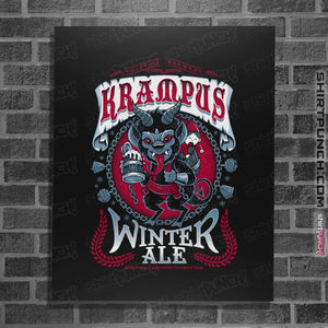 Shirts Posters / 4"x6" / Black Krampus Winter Ale
