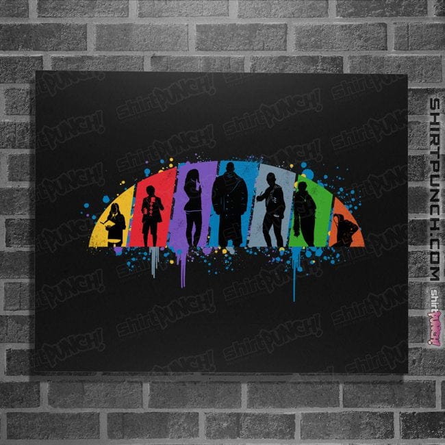Shirts Posters / 4"x6" / Black Under My Umbrella