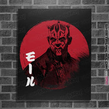 Load image into Gallery viewer, Daily_Deal_Shirts Posters / 4&quot;x6&quot; / Black Red Sun Maul
