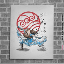 Load image into Gallery viewer, Shirts Posters / 4&quot;x6&quot; / White The Power Of The Water Tribe
