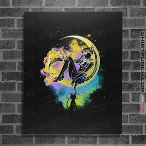 Daily_Deal_Shirts Posters / 4"x6" / Black Soul Of The Moon