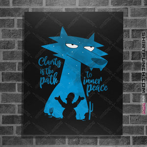 Secret_Shirts Posters / 4"x6" / Black Space Coyote Secret Sale