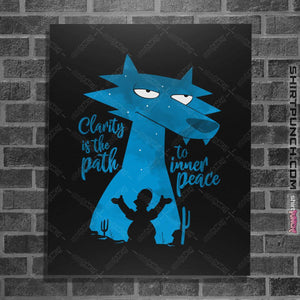 Secret_Shirts Posters / 4"x6" / Black Space Coyote Secret Sale
