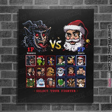 Load image into Gallery viewer, Daily_Deal_Shirts Posters / 4&quot;x6&quot; / Black Battle For Christmas
