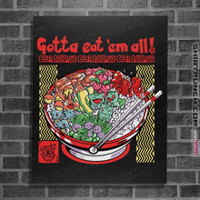 Load image into Gallery viewer, Secret_Shirts Posters / 4&quot;x6&quot; / Black Poke Bowl Secret Sale
