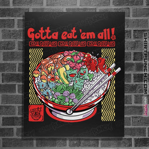 Secret_Shirts Posters / 4"x6" / Black Poke Bowl Secret Sale