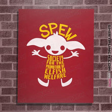 Load image into Gallery viewer, Daily_Deal_Shirts Posters / 4&quot;x6&quot; / Red SPEW
