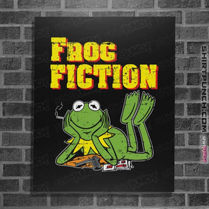 Daily_Deal_Shirts Posters / 4"x6" / Black Frog Fiction