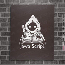 Load image into Gallery viewer, Shirts Posters / 4&quot;x6&quot; / Dark Chocolate Jawa Script

