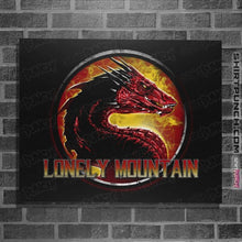 Load image into Gallery viewer, Shirts Posters / 4&quot;x6&quot; / Black Lonely Mountain
