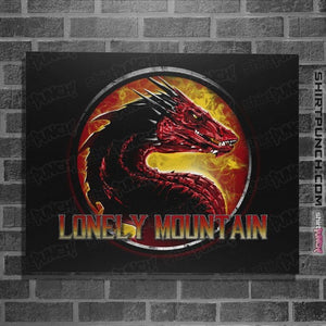 Shirts Posters / 4"x6" / Black Lonely Mountain
