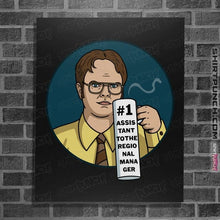 Load image into Gallery viewer, Secret_Shirts Posters / 4&quot;x6&quot; / Black Assistant Number 1
