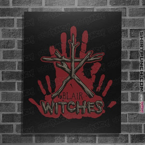 Daily_Deal_Shirts Posters / 4"x6" / Black Blair Witches