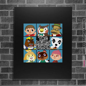 Shirts Posters / 4"x6" / Black The Animal Bunch