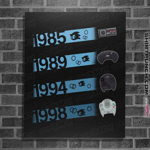 Shirts Posters / 4"x6" / Black 1985 Controllers