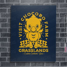 Load image into Gallery viewer, Shirts Posters / 4&quot;x6&quot; / Navy Grasslands Area Farm
