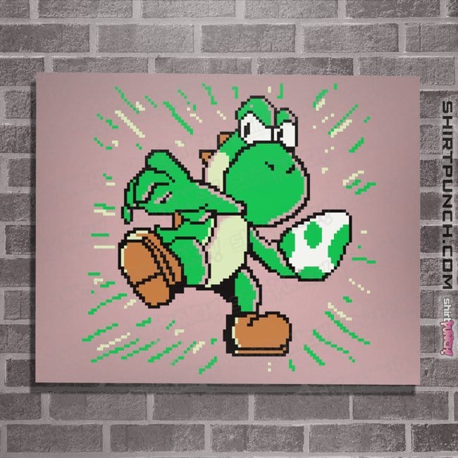 Secret_Shirts Posters / 4"x6" / Pink Yoshi's Revenge