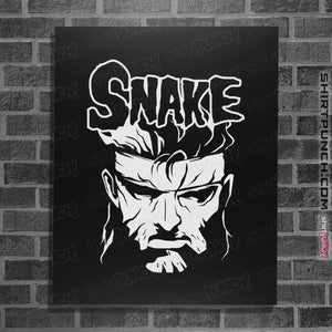 Shirts Posters / 4"x6" / Black The Snake Ghost