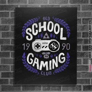 Shirts Posters / 4"x6" / Black SNES Gaming Club