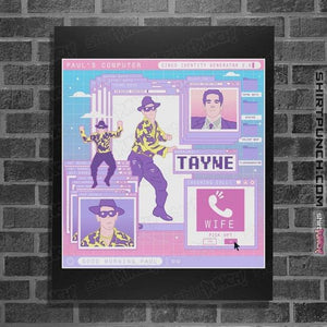 Daily_Deal_Shirts Posters / 4"x6" / Black Tayne