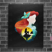 Load image into Gallery viewer, Daily_Deal_Shirts Posters / 4&quot;x6&quot; / Black Ariel Shadow
