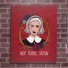 Load image into Gallery viewer, Shirts Posters / 4&quot;x6&quot; / Red Sabrina Not Today
