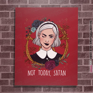 Shirts Posters / 4"x6" / Red Sabrina Not Today