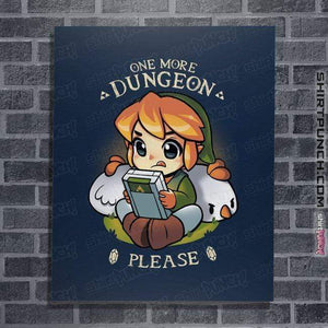 Shirts Posters / 4"x6" / Navy One More Dungeon