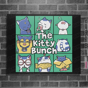 Shirts Posters / 4"x6" / Black The Kitty Bunch