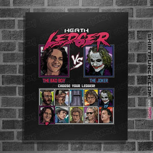 Daily_Deal_Shirts Posters / 4"x6" / Black Ledger Fighter