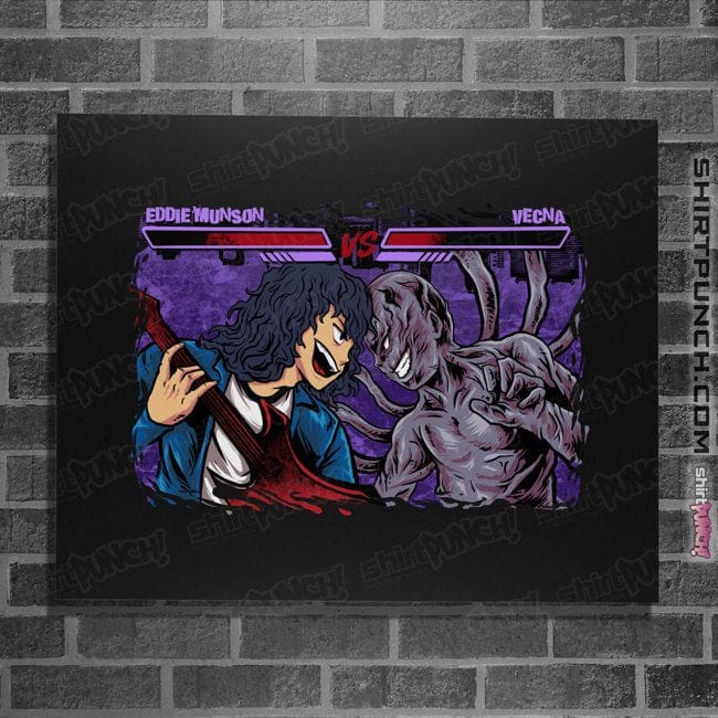 Daily_Deal_Shirts Posters / 4"x6" / Black Classic Battle