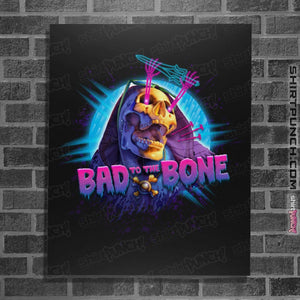 Shirts Posters / 4"x6" / Black Bad to the Bone