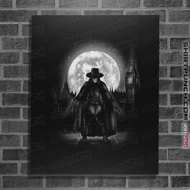 Shirts Posters / 4"x6" / Black Moonlight Vendetta