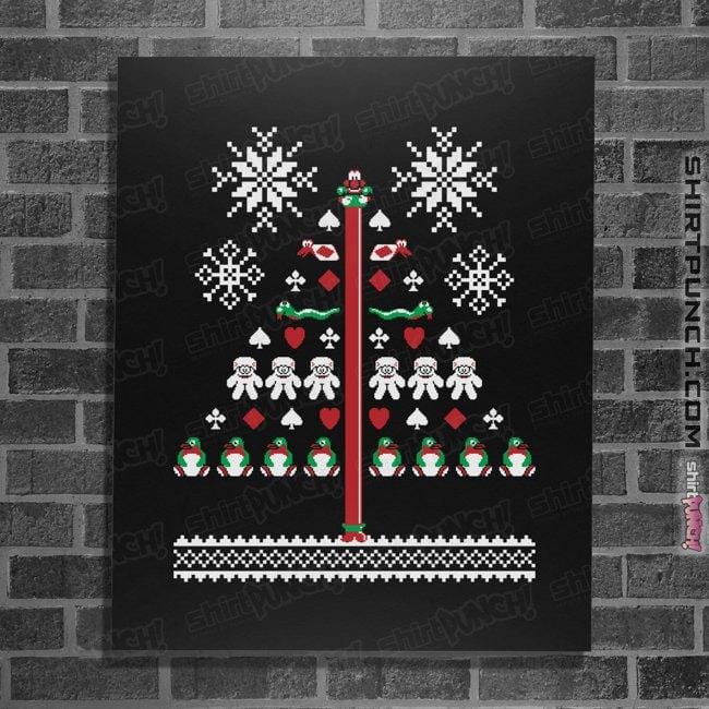 Shirts Posters / 4"x6" / Black Operation Christmas Cod