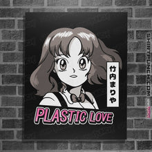 Load image into Gallery viewer, Shirts Posters / 4&quot;x6&quot; / Black Plastic Love Manga
