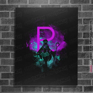 Shirts Posters / 4"x6" / Black Pluto Art