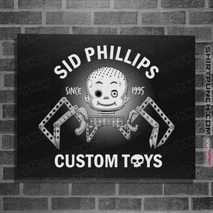 Daily_Deal_Shirts Posters / 4"x6" / Black Custom Toys