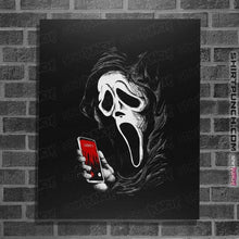 Load image into Gallery viewer, Secret_Shirts Posters / 4&quot;x6&quot; / Black Ghost Call
