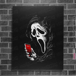 Secret_Shirts Posters / 4"x6" / Black Ghost Call