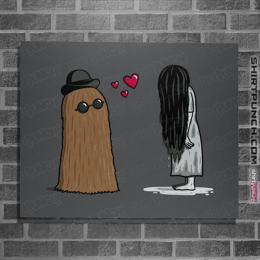 Shirts Posters / 4"x6" / Charcoal Hairy Love